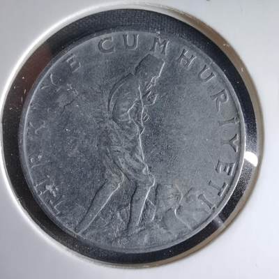 沼泽如烟--第1033场 - 土耳其1962年2.5里拉