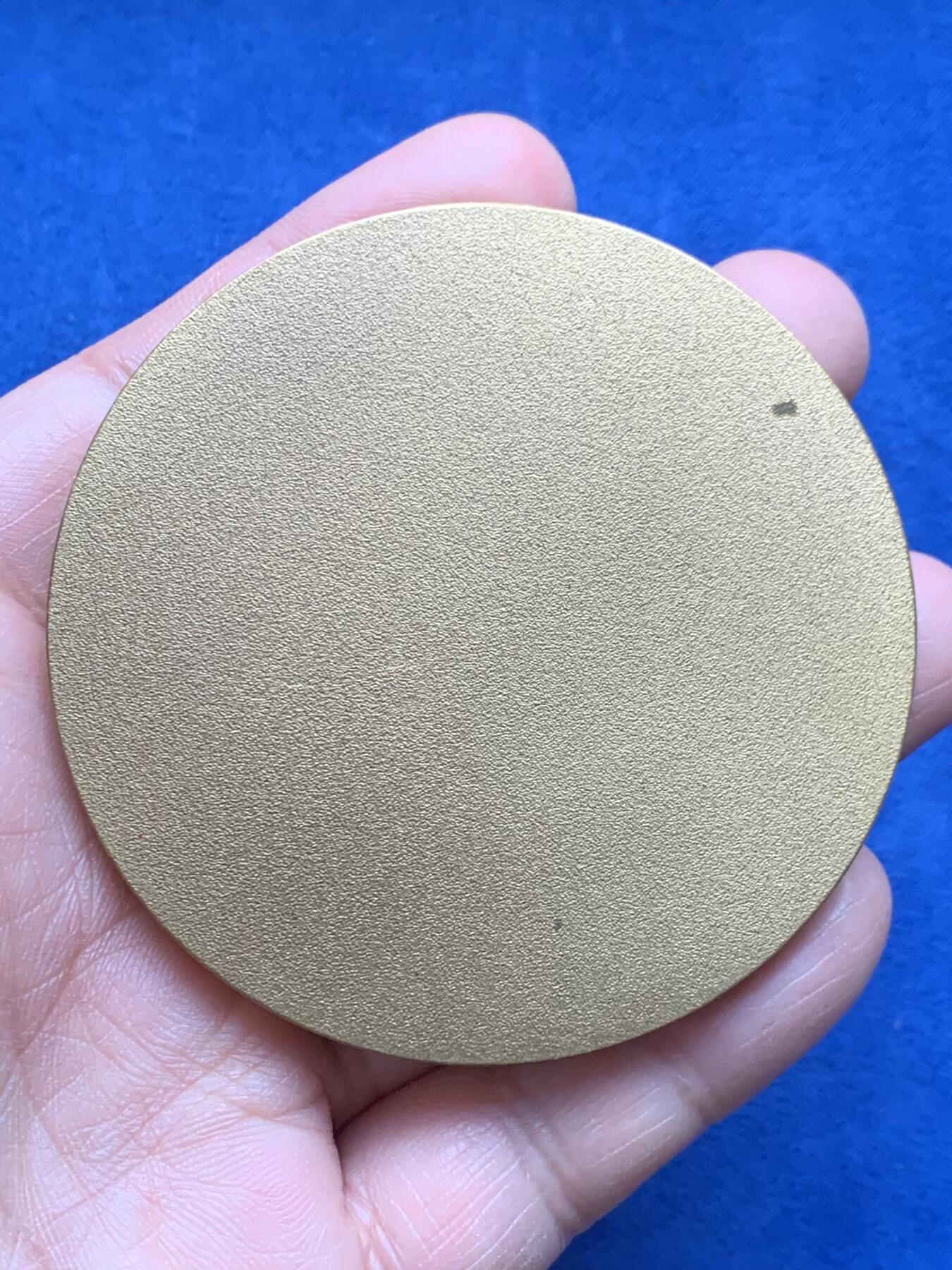 《竞宝斋》第474场 周日，周一 2场连拍 （全场包邮）欢迎送拍 天主教教会单面大铜章 188克 68.9mm