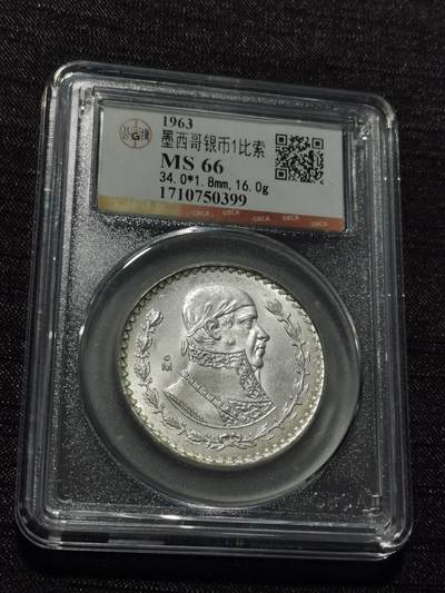 天下钱庄专场欢迎参拍 - 墨西哥一比索银币