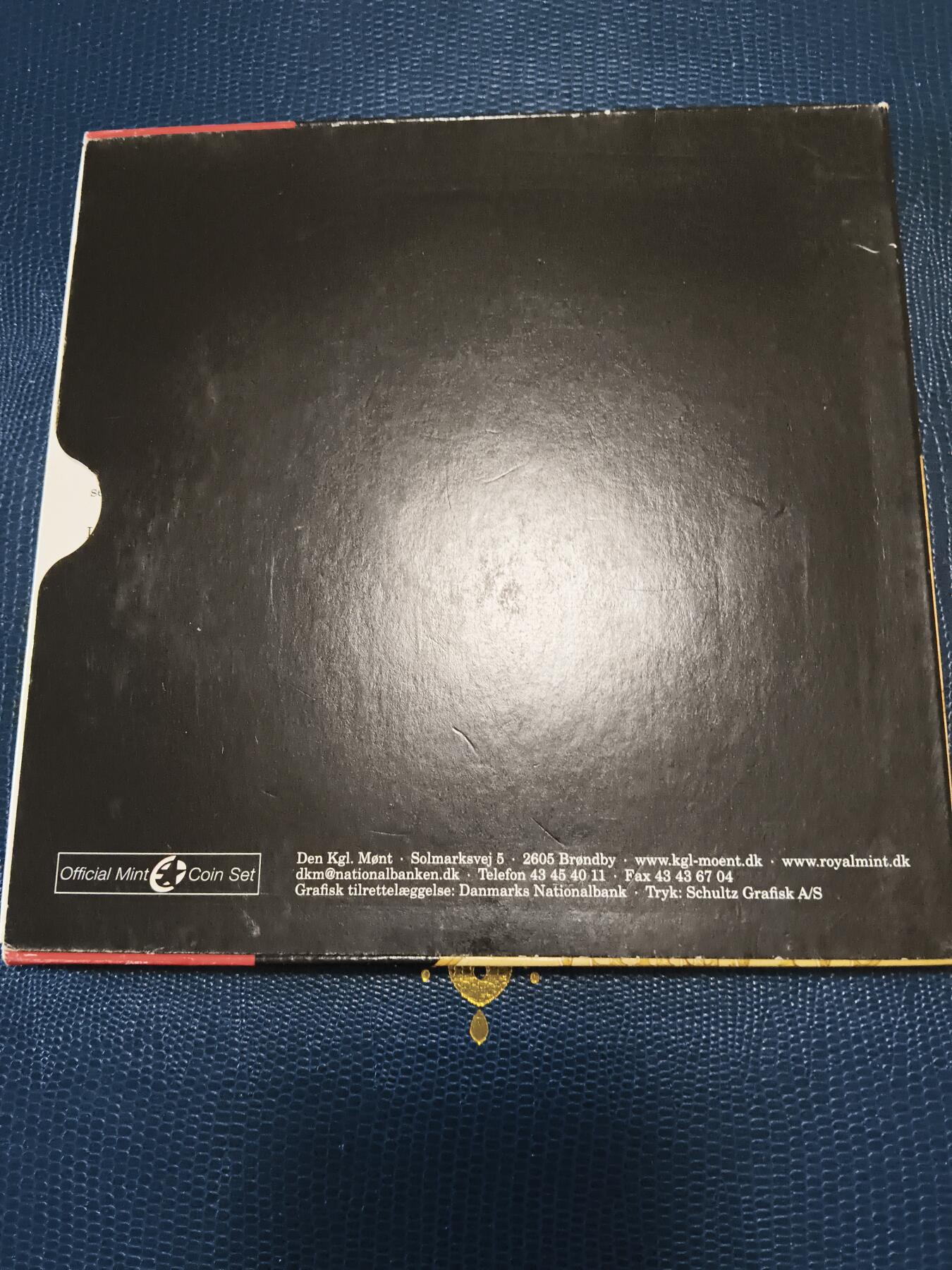 长老汇马年精选第十二场拍卖 2007丹麦官方硬币7枚套卡装，含1枚金属章