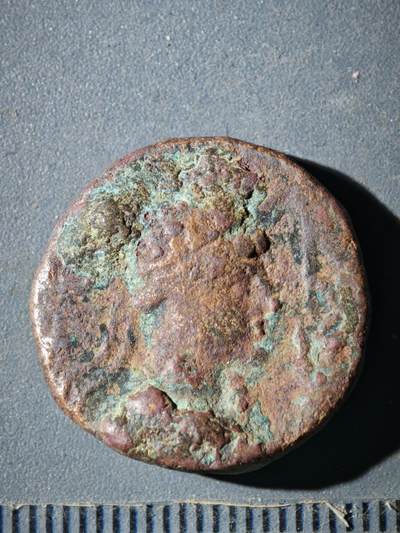 122期新疆红钱粟特钱币丝路钱币专场 - C索特美加斯铜币