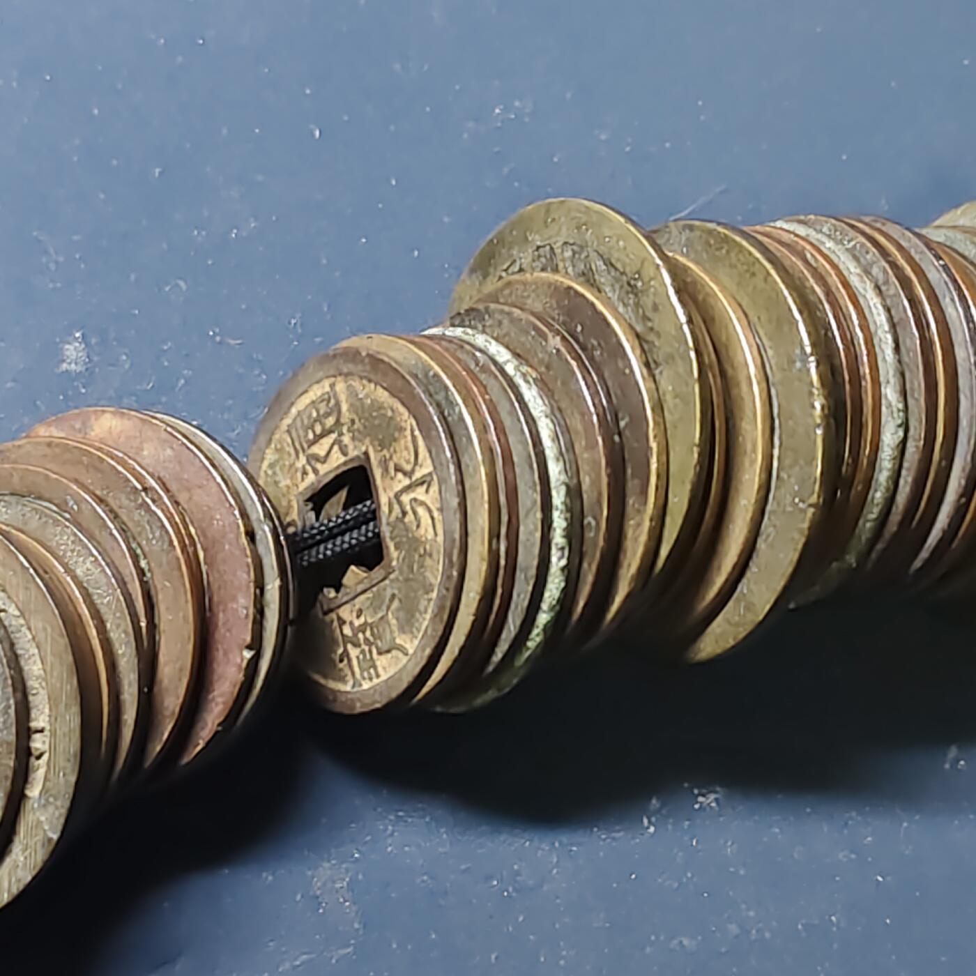 【全场包邮】纯粹捡漏拍515场 【批量】日本整串宽永通宝（重309克）一组