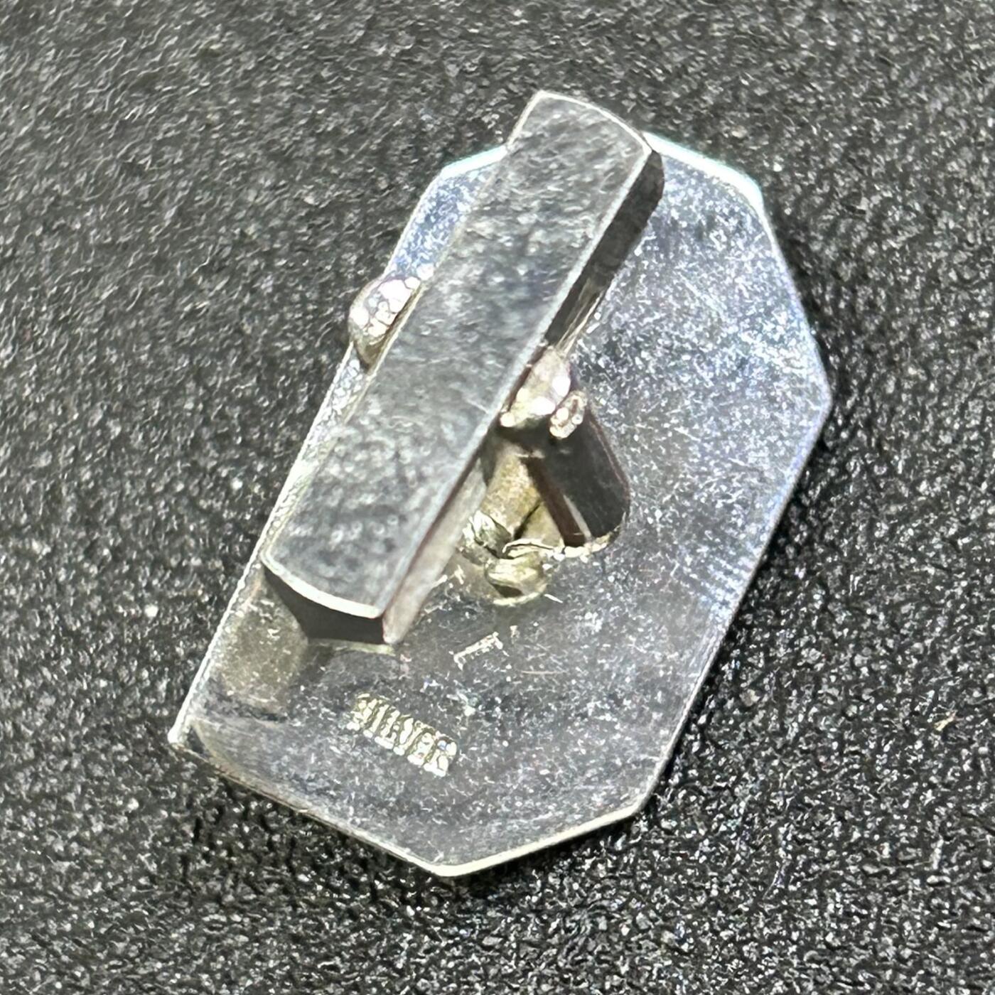 西秦中古拍卖第八十一期  海外回流纯银袖扣 有银标 重6.3克