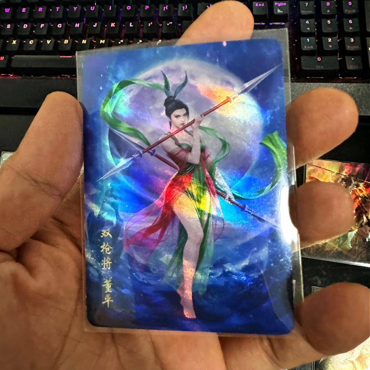 【闫青卡牌】娘山水浒 全套108将 镭射闪卡 全新品相