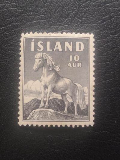 荟藏特别场次第十一期——“邮通万国花纸头”（价格低至0.1元） - 冰岛马主题10欧尔普票 新