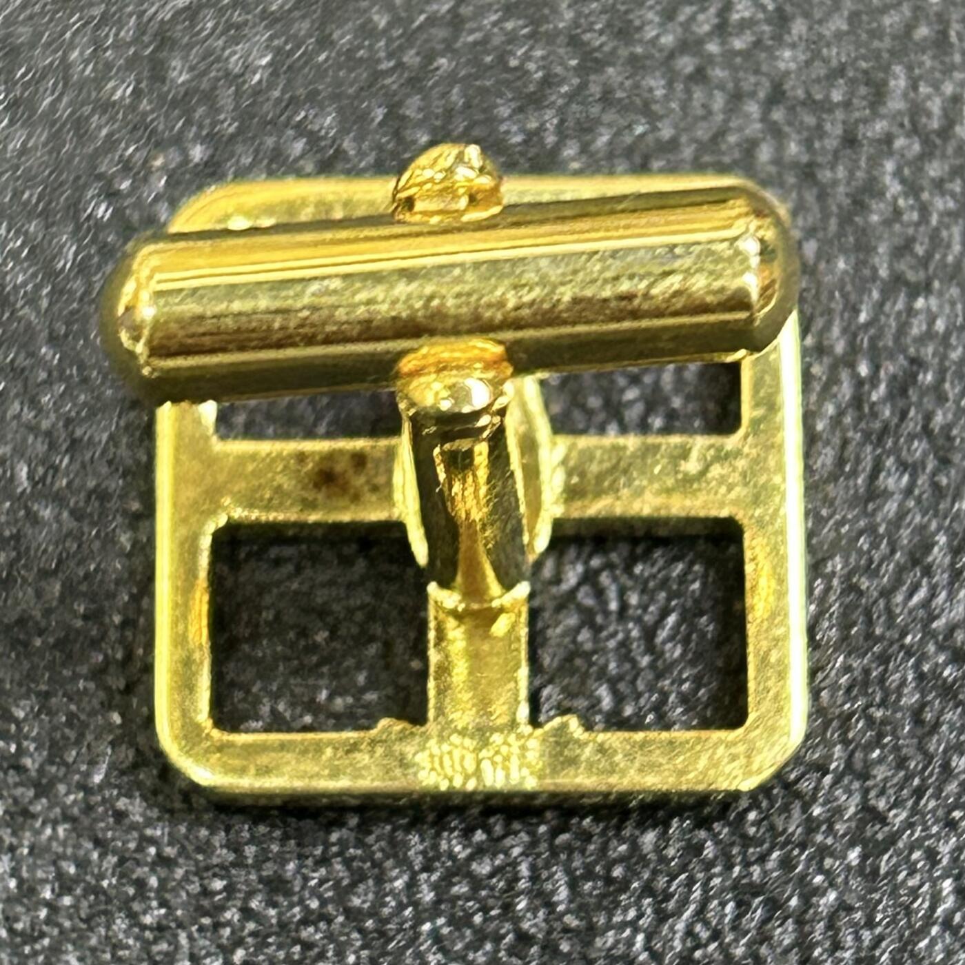 西秦中古拍卖第八十一期  海外回流纯银袖扣 有银标 重4.3克