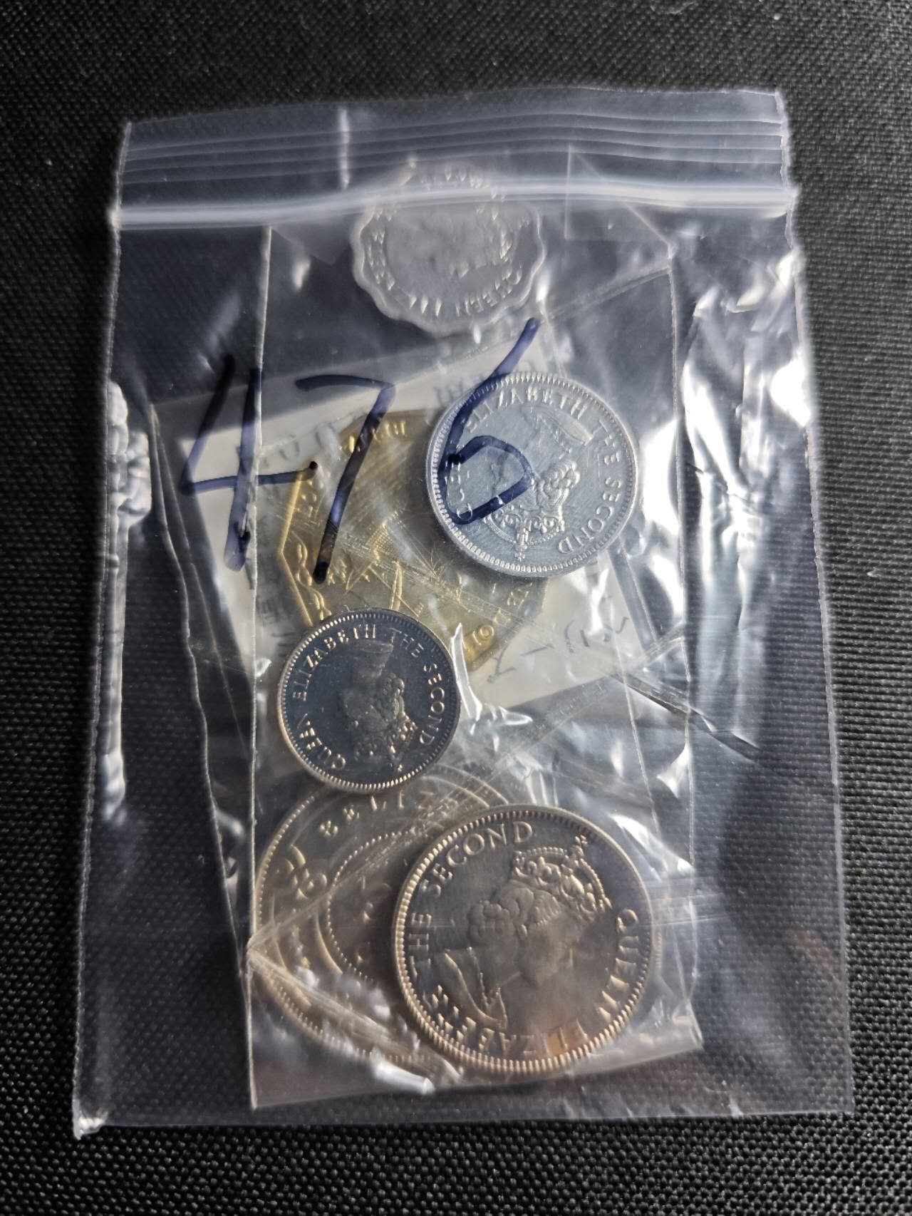 KK钱币收藏小铺   套币专场 2月预留时间 周末发货  伯利兹大小面值一套