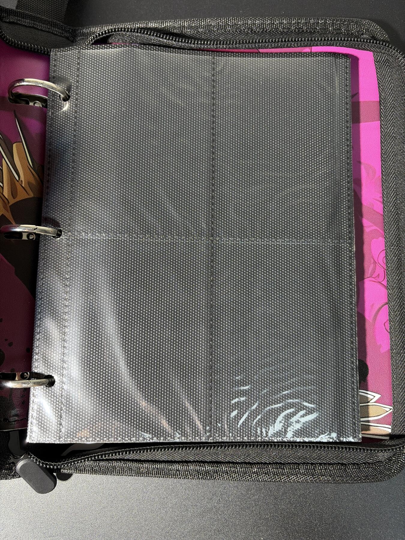 NO.28 好又多金牌大场，每周一站式配齐，方便凑单！（周6晚9点截拍，卖家送拍0抽成！） 【卡册】死神 夜一 有内饰 4宫格拉链卡册 带卡页