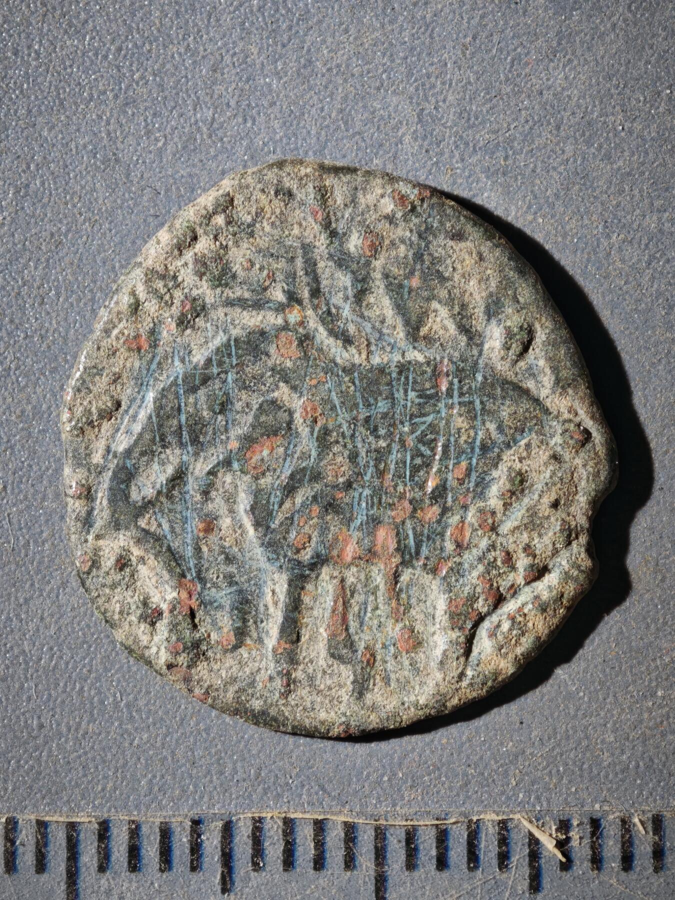 122期新疆红钱粟特钱币丝路钱币专场 F丝路铜币版式