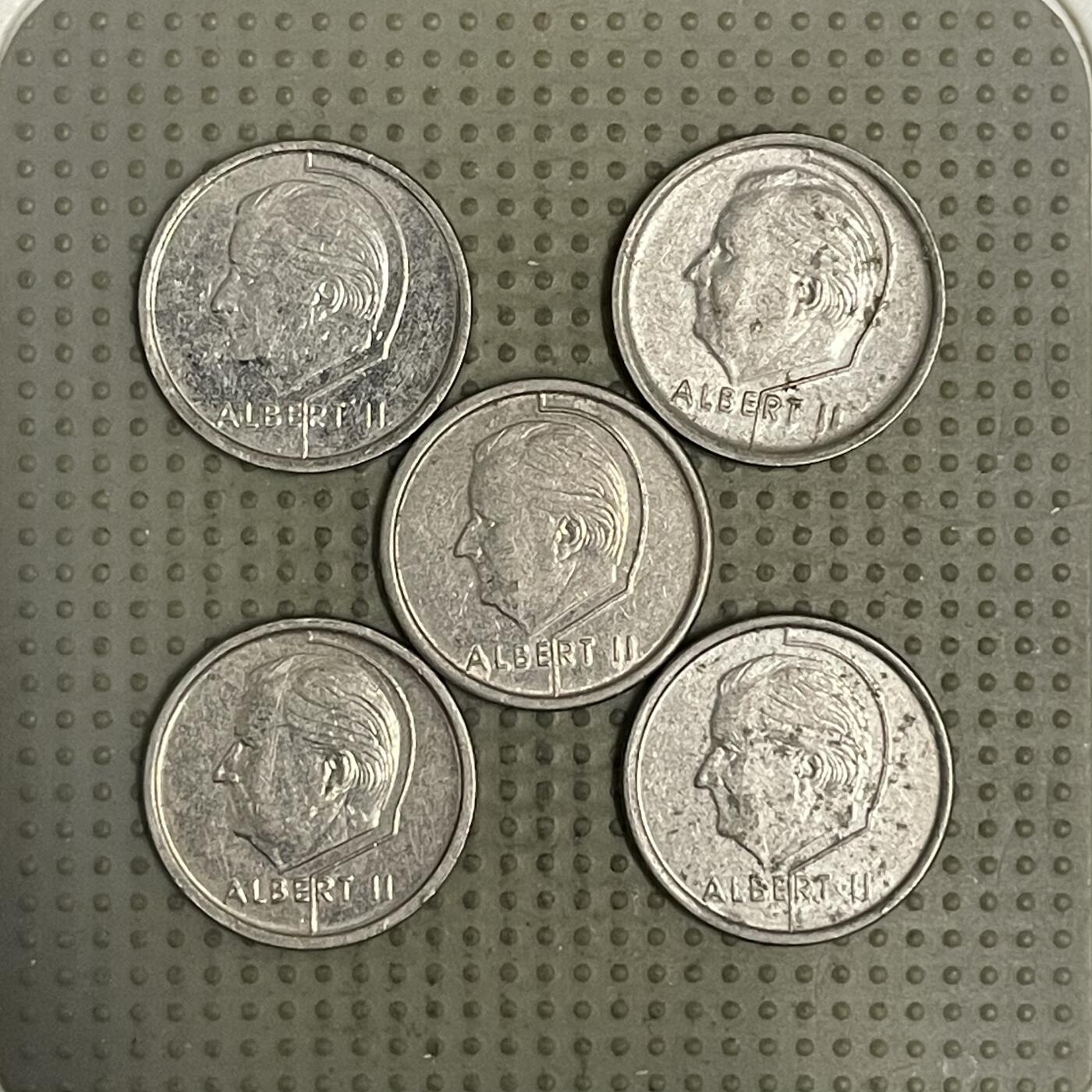 2026年第38场各国散币拍卖（总第188场） 比利时1法郎5枚