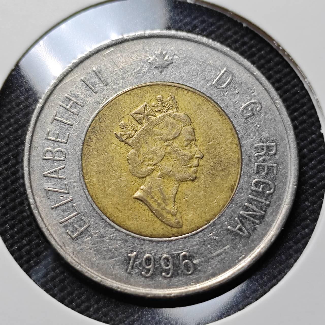 KK钱币收藏小铺  第406期 2月预留时间 周末发货  加拿大2元