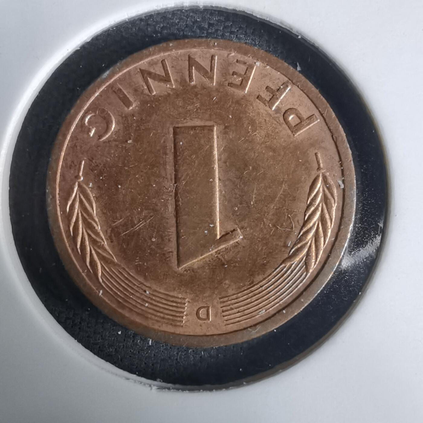 沼泽如烟--第1030场 德国1991年1芬尼