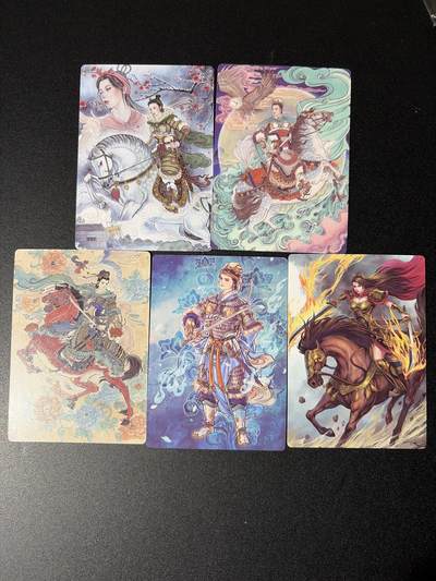 NO.28 好又多金牌大场，每周一站式配齐，方便凑单！（周6晚9点截拍，卖家送拍0抽成！） - 星宿文创 非严 王涌喆等 扈三娘 普卡5张一套