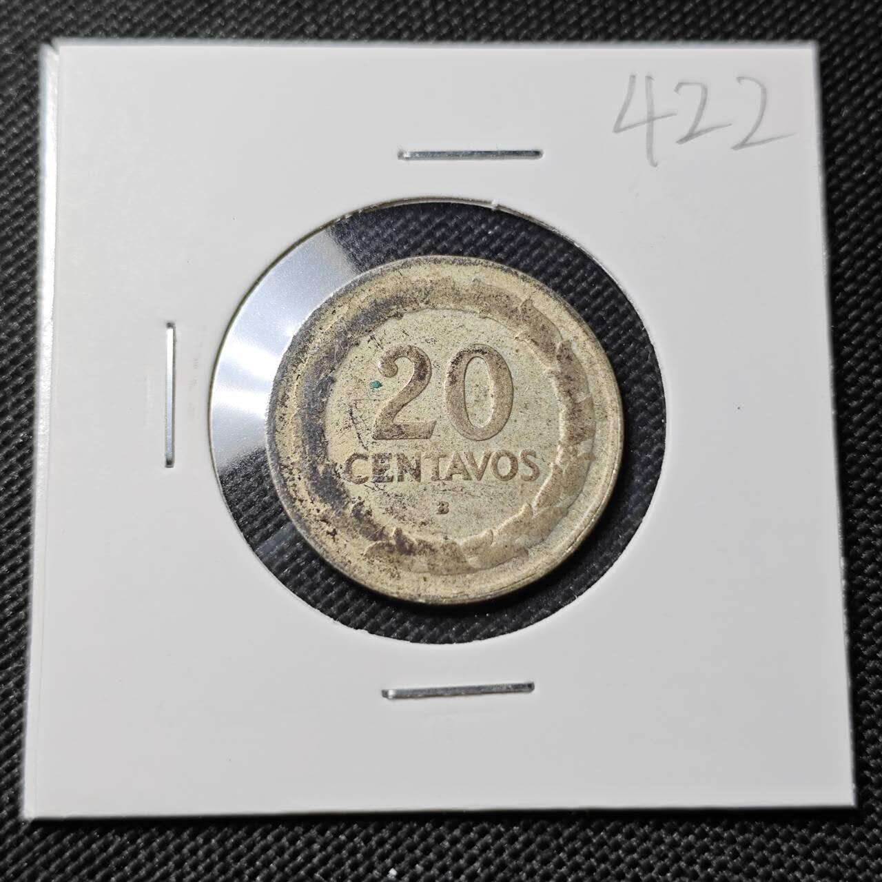 KK钱币收藏小铺   套币专场 2月预留时间 周末发货  1946哥伦比亚20分银币