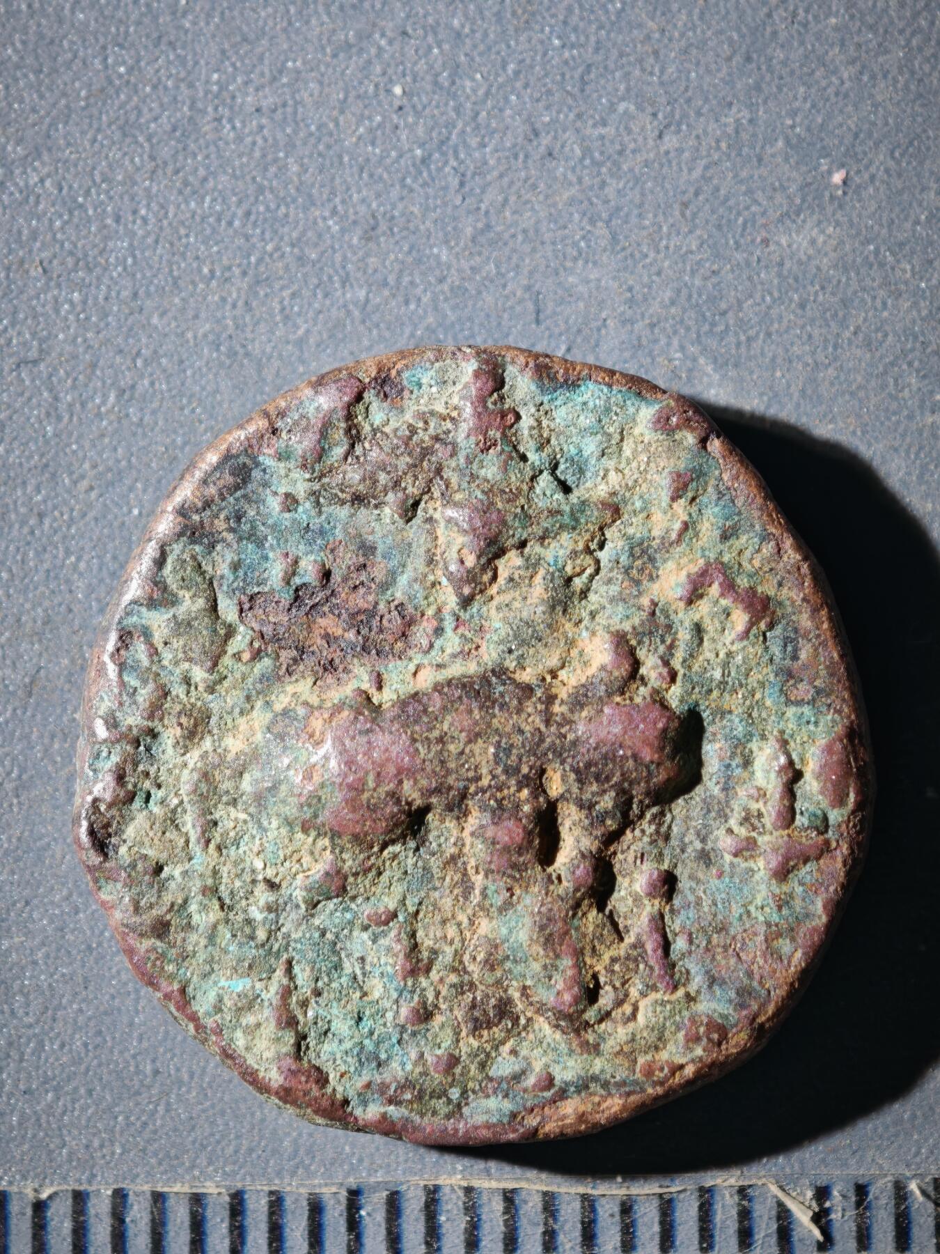 122期新疆红钱粟特钱币丝路钱币专场