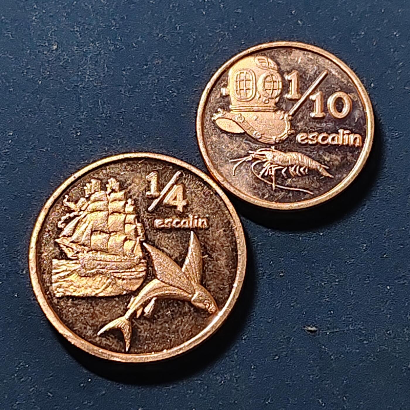 【全场包邮】纯粹捡漏拍514场 龟岛（加勒比海地区）2013年2枚PL商业币