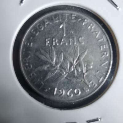 沼泽如烟--第1030场 - 法国1960年1法郎