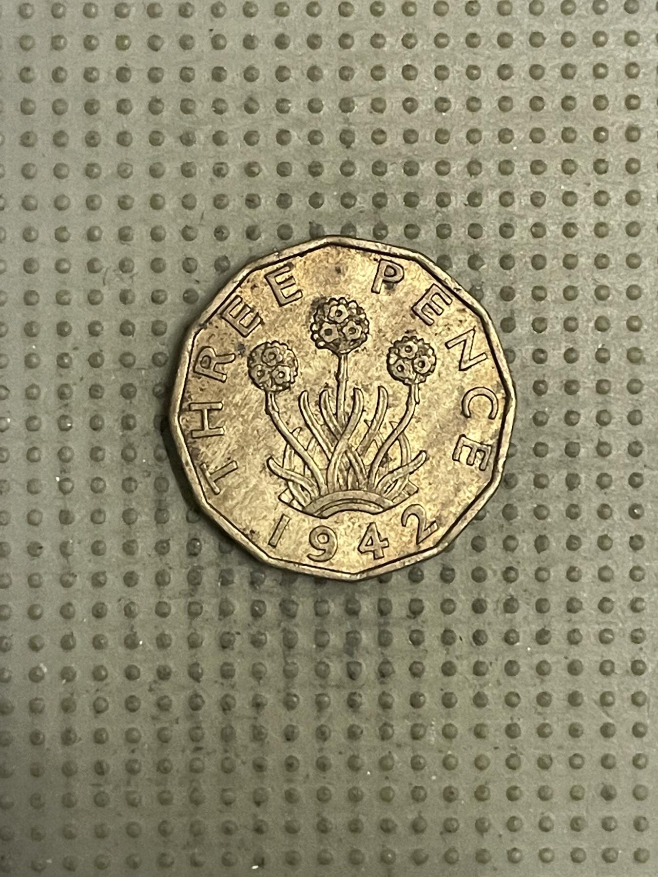 2026年第38场各国散币拍卖（总第188场） 英国1942年3便士