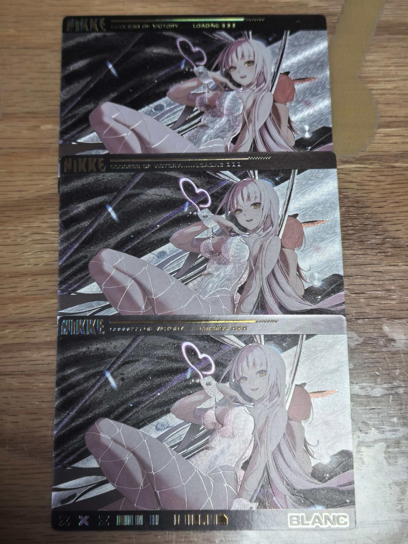 【持续收拍品】-琦卡当当铺～第38期★★~支持寄存★★~【9点40结束】扫码加群抽[包邮券]~ 奇点最新一弹专属定制萝莉美女横版3张粗闪裸卡