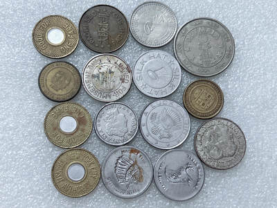 第一海外回流一元起拍收藏 散集专场  第305期 - 代币.游戏币 15枚