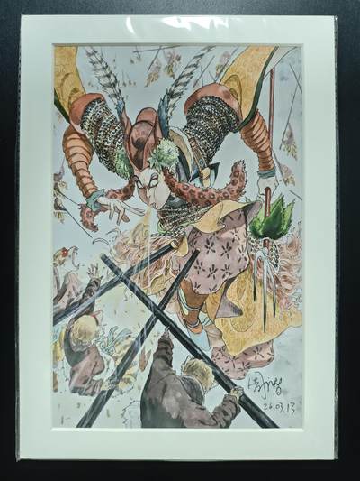 天玑星卡拍第181期《3.26周四截拍》持续收拍收评中 满赠卡需备注 - 【亲签复制画】周潜 西游 复制画