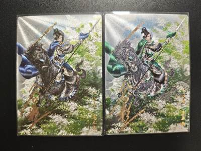 天玑星卡拍第181期《3.26周四截拍》持续收拍收评中 满赠卡需备注 - 【亲签卡】卡德曼 忠义水浒 谷粒 一丈青·扈三娘 044 024/108 粗闪 两张