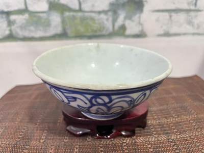 江南杂件场 - 民清时期双喜碗一只，全品