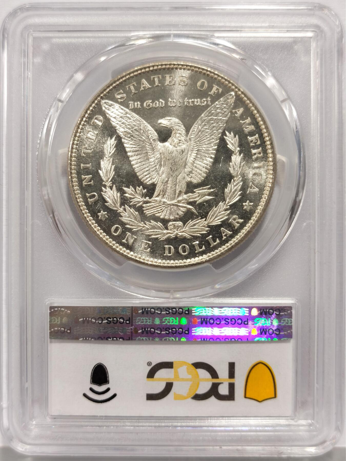 博洋堂“芳菲春韵”3月精品大拍专场暨第166期（全场包邮） PCGS MS64PL 美国1885年摩根银币，镜面PL照人，一步到位的收藏品