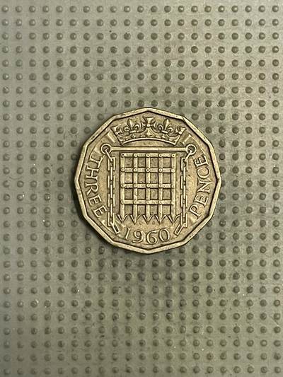 2026年第38场各国散币拍卖（总第188场） - 英国1960年3便士