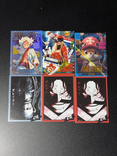 NO.28 好又多金牌大场，每周一站式配齐，方便凑单！（周6晚9点截拍，卖家送拍0抽成！） - 海贼王 散卡厚卡6张