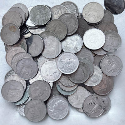 第一海外回流一元起拍收藏 散集专场  第305期 - 泰国1泰铢 100枚 流通品