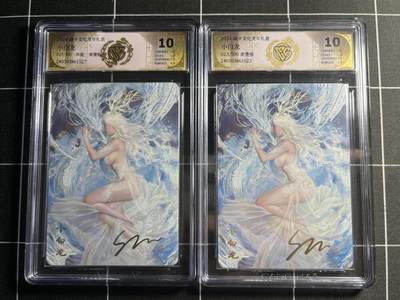 欢迎送拍、零成本上架，释放现金流，合理分配上拍卡品 - 【亲签一对27/500、23/100】st刷子 小白龙 10p 焱卡文化&龙年礼盒