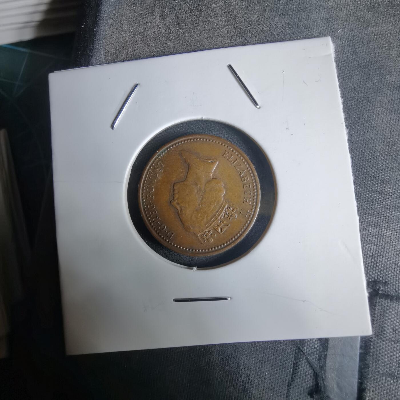 沼泽如烟--第1030场 英国1987年1便士