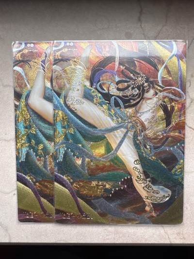 月落卡牌大清仓第7期 - 异界水浒神姬   卡玩帕克    险道神郁保四    双联粗闪卡两张