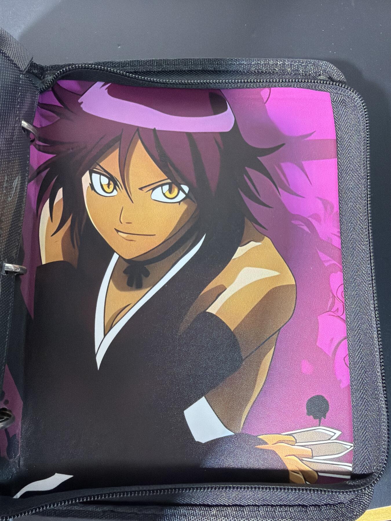 NO.28 好又多金牌大场，每周一站式配齐，方便凑单！（周6晚9点截拍，卖家送拍0抽成！） 【卡册】死神 夜一 有内饰 4宫格拉链卡册 带卡页