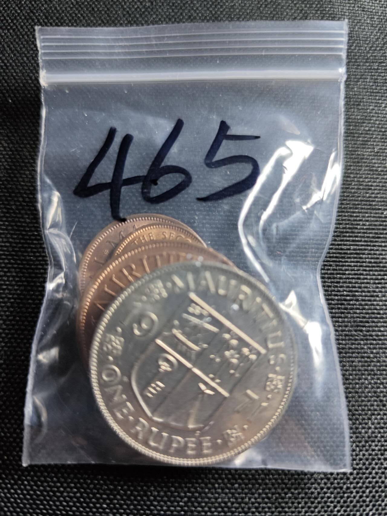 KK钱币收藏小铺   套币专场 2月预留时间 周末发货  英属毛里求斯一套 好品