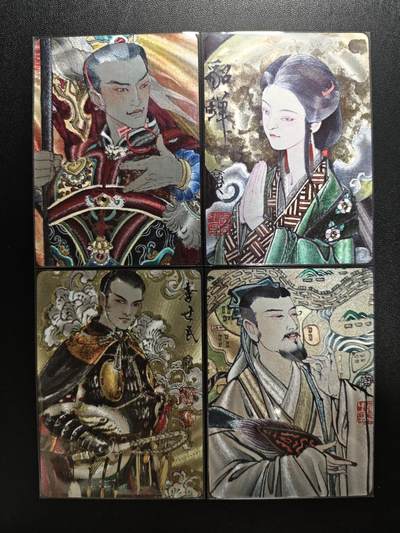 天玑星卡拍第181期《3.26周四截拍》持续收拍收评中 满赠卡需备注 - 启读文化 李广三国 吕布 貂蝉 诸葛亮+李世民 粗闪 四张