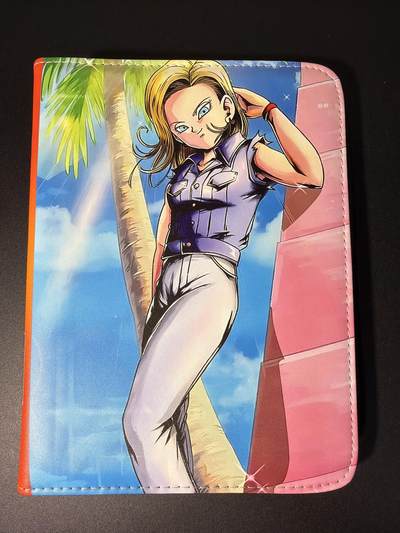 NO.28 好又多金牌大场，每周一站式配齐，方便凑单！（周6晚9点截拍，卖家送拍0抽成！） - 【卡册】龙珠 18号 有内饰 4宫格拉链卡册 带卡页