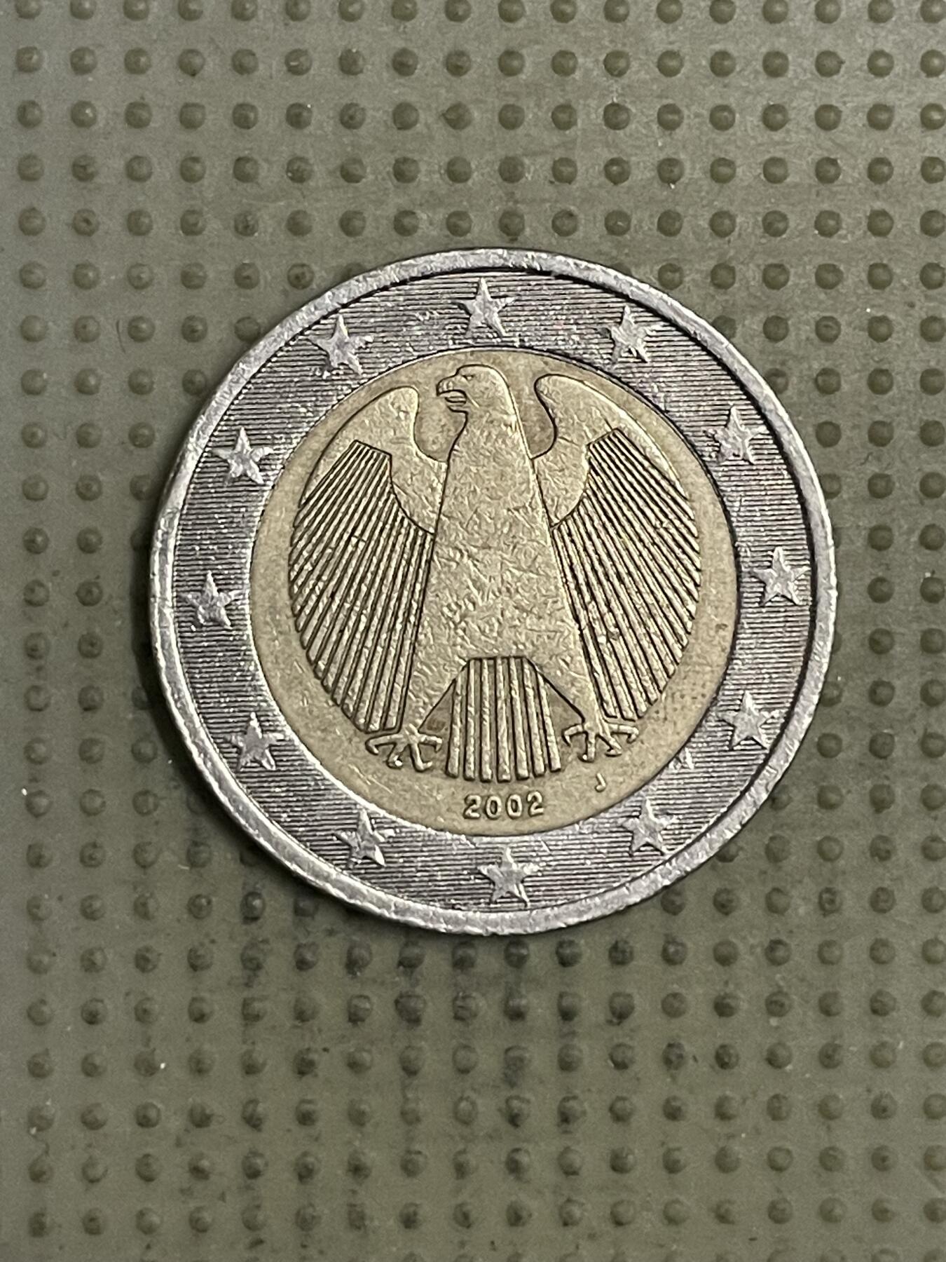 2026年第38场各国散币拍卖（总第188场） 德国2002年2欧元