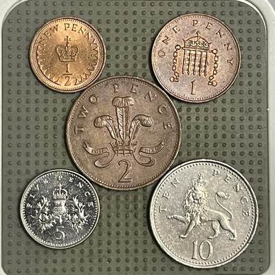 2026年第38场各国散币拍卖（总第188场） - 英国5枚