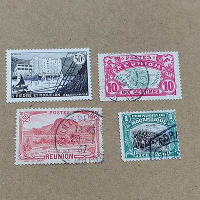 PCAI钱币  25-787  纸币邮票证章古钱铜元小专场 - 葡属莫桑比克邮票