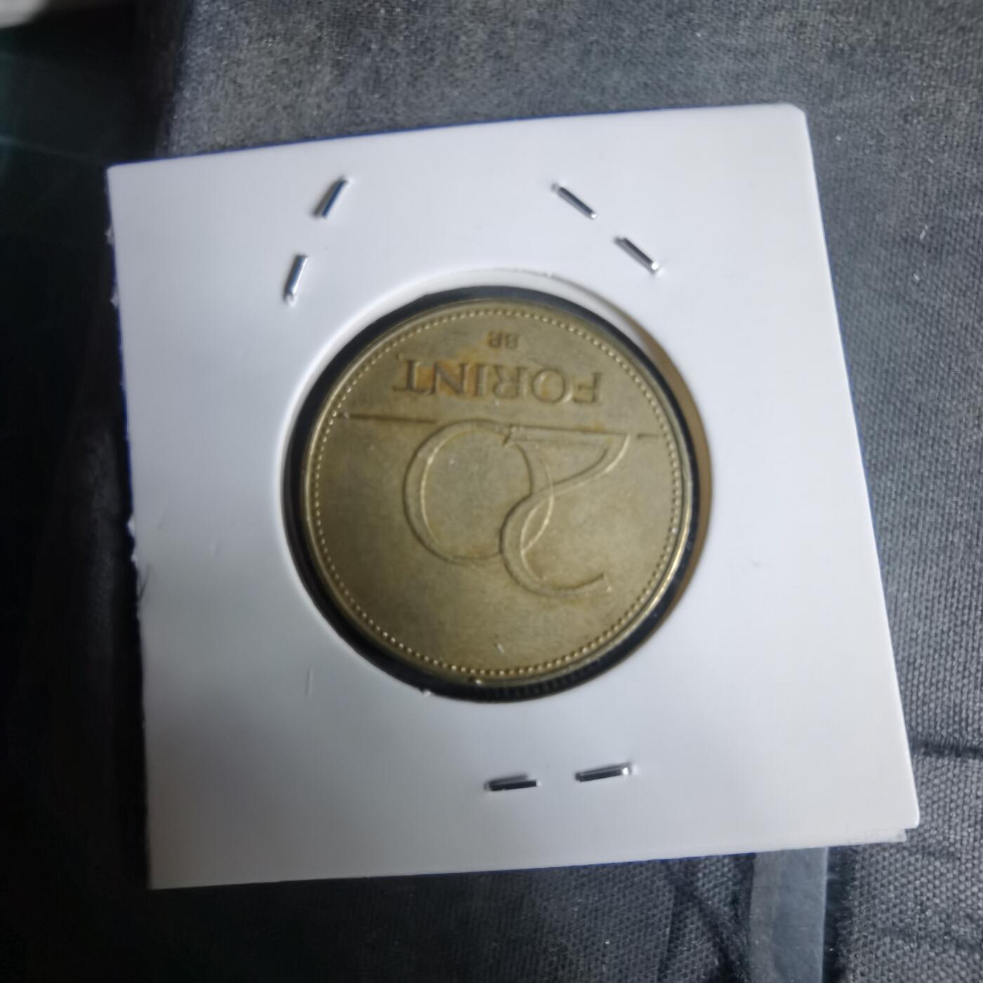 沼泽如烟--第1030场 匈牙利1996年20福林