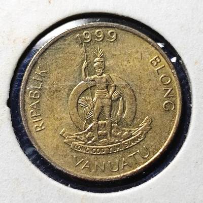 KK钱币收藏小铺  第406期 2月预留时间 周末发货 -  努瓦阿图