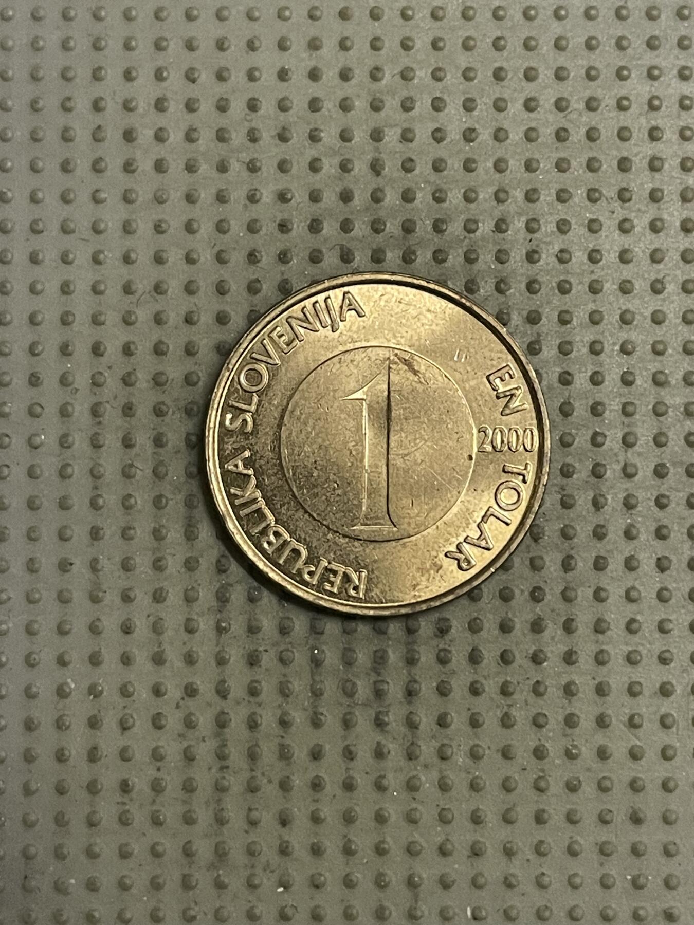 2026年第38场各国散币拍卖（总第188场） 斯洛文尼亚2000年1托拉尔