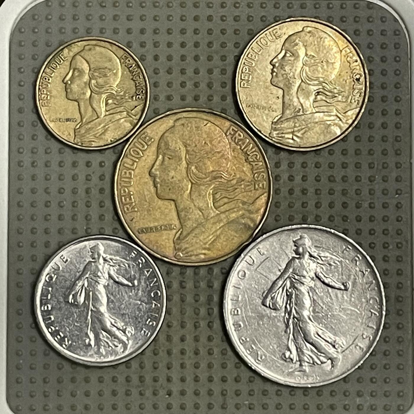 2026年第38场各国散币拍卖（总第188场） 法国5枚