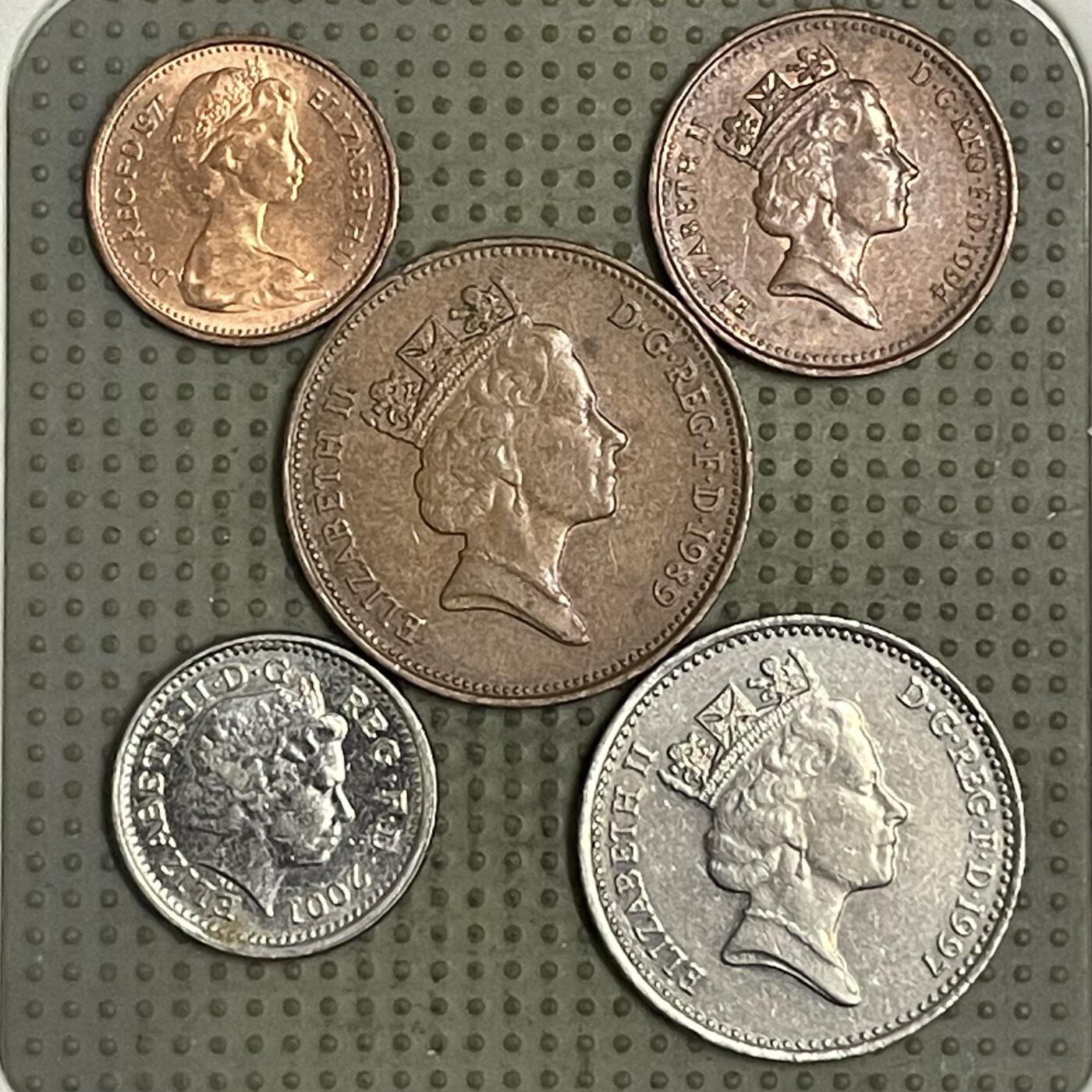 2026年第38场各国散币拍卖（总第188场） 英国5枚