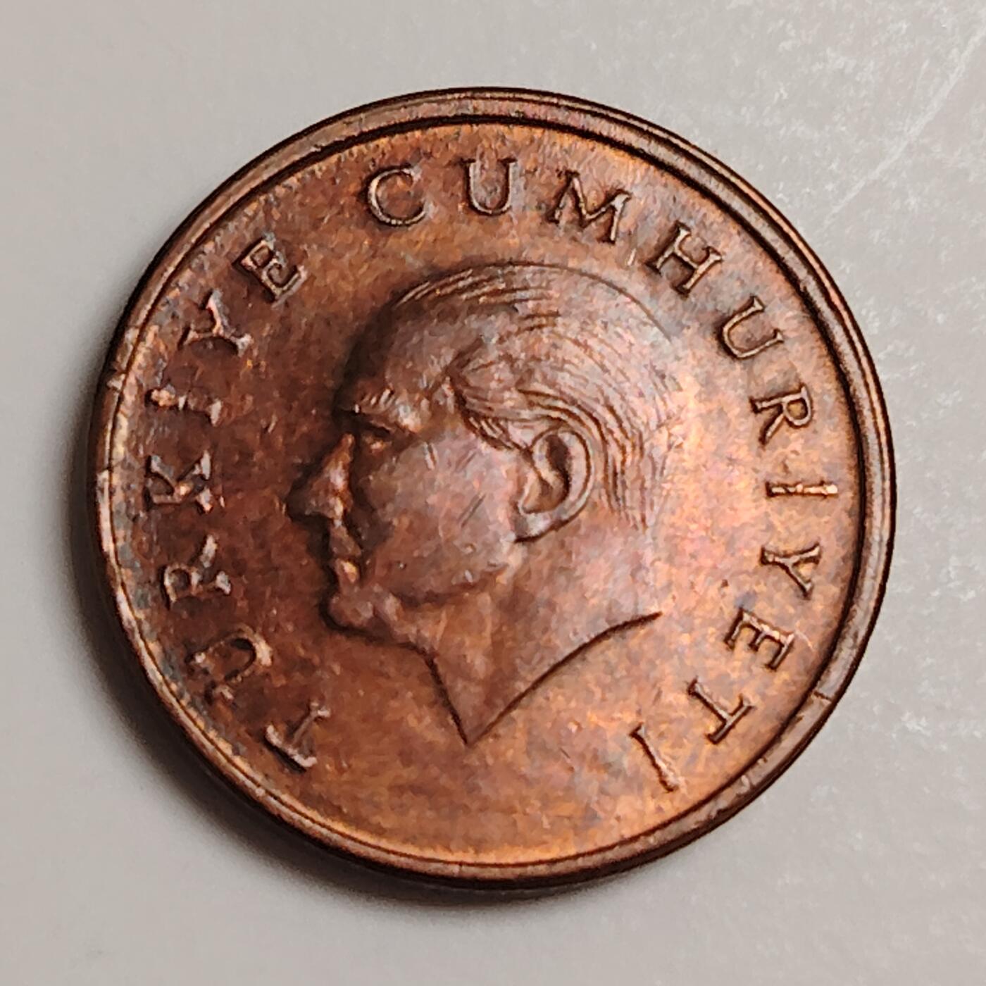 布加迪🐬～世界钱币(上海)🌾第 283 期 /  各国套币和散币 土耳其🇹🇷 1995年 1000里拉