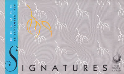 【礼羽收藏】🌏世界钱币拍卖第130期 - (一组2张)【黑字版】大洋洲 澳大利亚 1996年 5澳元更换签名 特别版 纪念钞 原装册 全同号 全新UNC