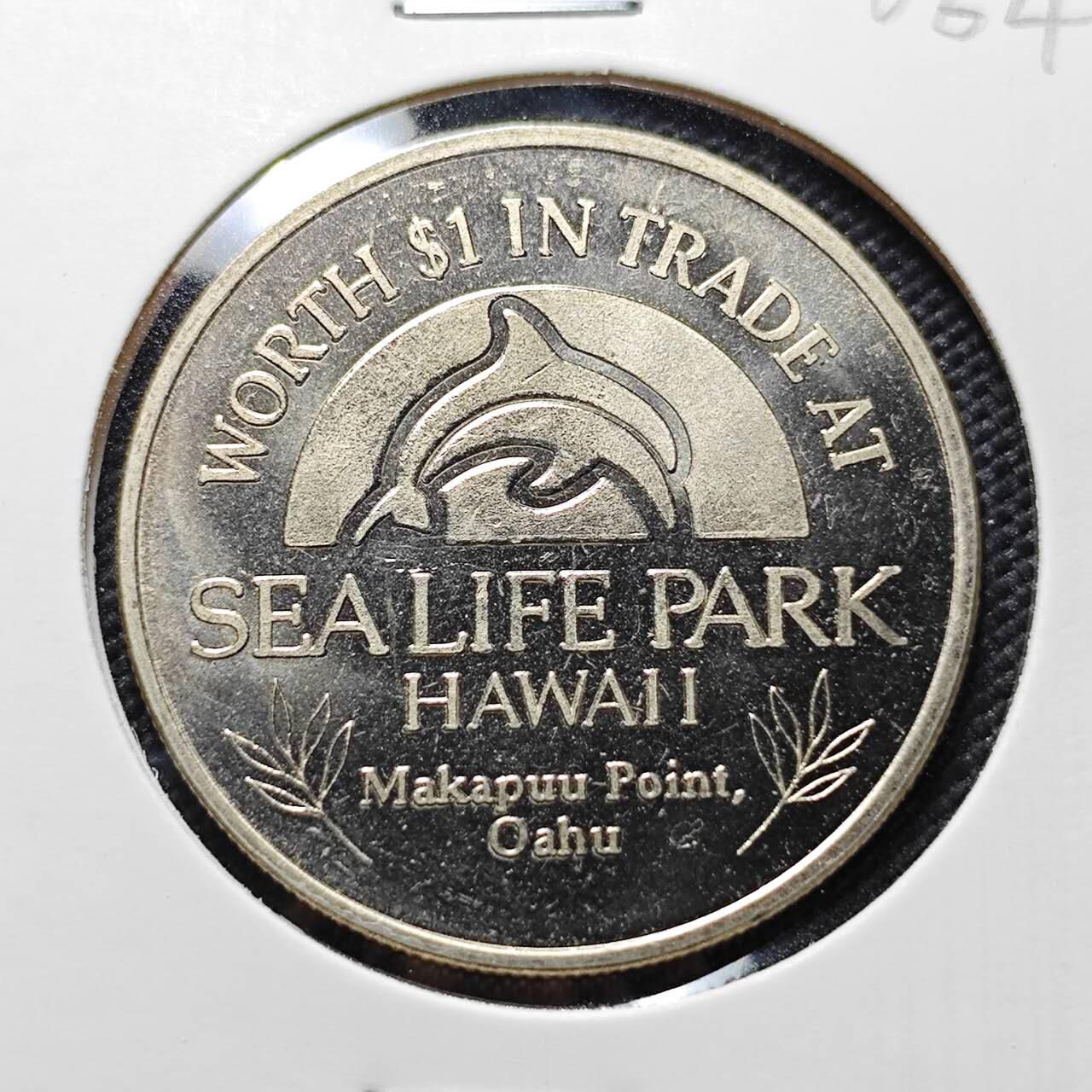 KK钱币收藏小铺  第406期 2月预留时间 周末发货  美国1元代币 好品