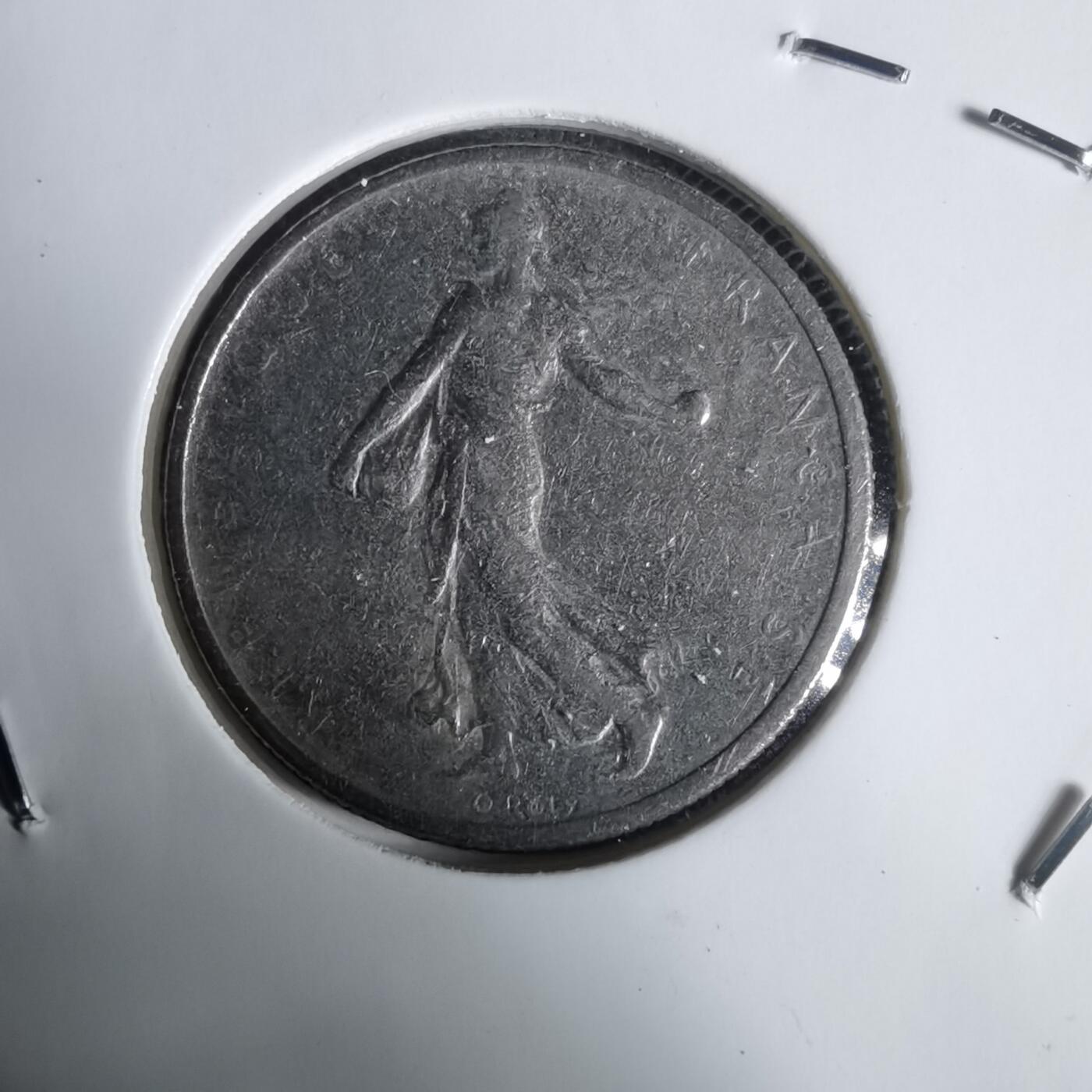 沼泽如烟--第1030场 法国1965年半法郎